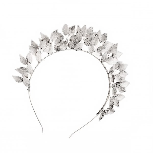 Spring carnival races, leaf headband, leaf fascinator