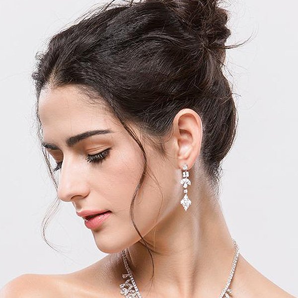 SOPHIA SILVER EARRINGS main image 0