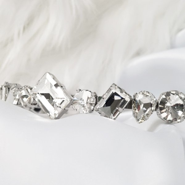 Bold crystal headband