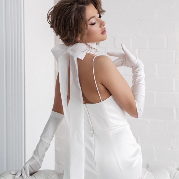 Long opera length gloves